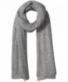 Collection XIIX Women's Oversized Shine Knitted Runway Wrap - Angora Grey - C612ICR8BN7