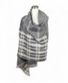 Womens Hounds tooth Checkered Design Oblong in Cold Weather Scarves & Wraps