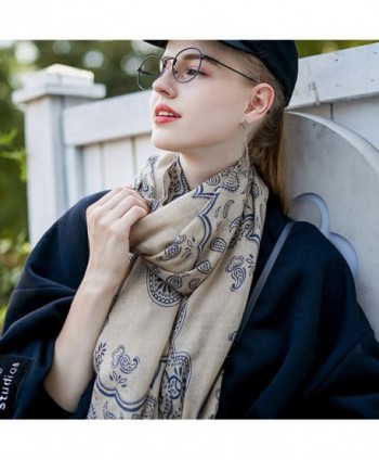 GERINLY Womens Scarves Fashion Paisley