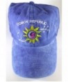 Key West Baseball Cap- Colorful Conch Republic Embroidery - Blue - C111UTUV0PR