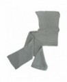 Light Gray Winter Hooded Scarf