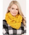 MYS Collection Winter Infinity Mustard in Fashion Scarves
