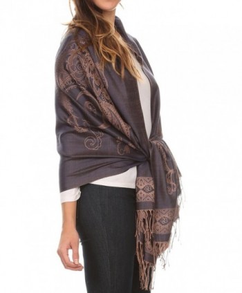 Sakkas 16114 Paisley Patterned Pashmina in Wraps & Pashminas