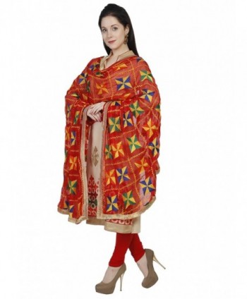 Dupatta Bazaar Phulkari Embroidery Chiffon