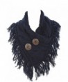 Womens Heather Shoulder Coconut Buttons in Fashion Scarves