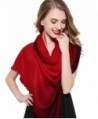 Silk Scarf Fashinable Blanket Buttons - Red - CM185RMI7HY