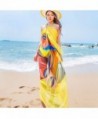 Sexy Women Chiffon Beach Swimwear Sarong Wrap Dress Bikini Cover Up Scarf (Yellow) - " Yellow " - C017YIGUY46