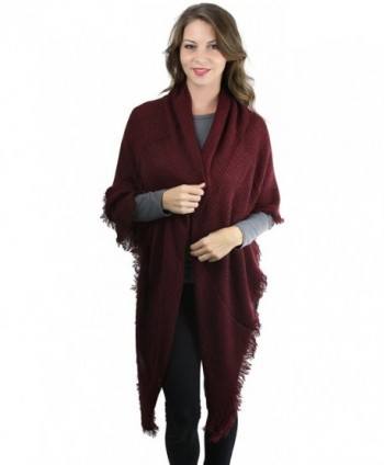 ToBeInStyle Womens Weave Square Scarf in Cold Weather Scarves & Wraps