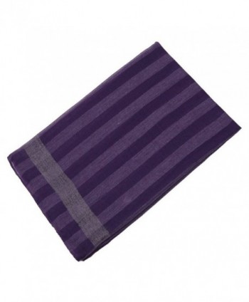 Striped Lightweight Shawls Elegant Scarves