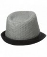 Perry Ellis Textured Colorblocked Fedora