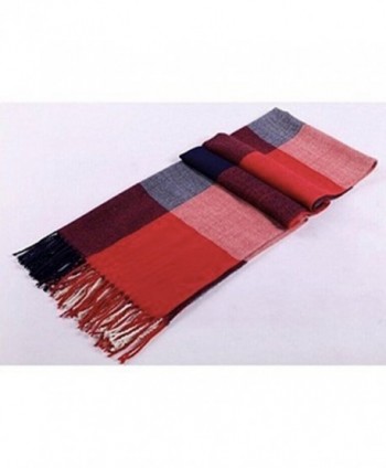 Womens Winter Lattice Pashmina Tartan in Wraps & Pashminas