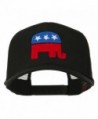 Republican Elephant Embroidered Mesh Back