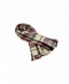 Tartan Blanket Checked Pashmina Claret in Wraps & Pashminas