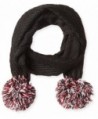 Keds Women's Knit Pom Scarf - Black - CK11A4DU9VT