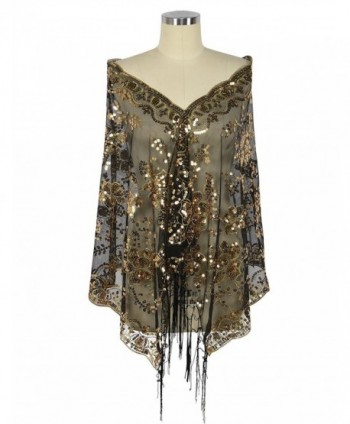 PrettyGuide Womens Fringed Wedding Evening in Wraps & Pashminas