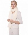 Anboor Luxurious Knitted Scarf White
