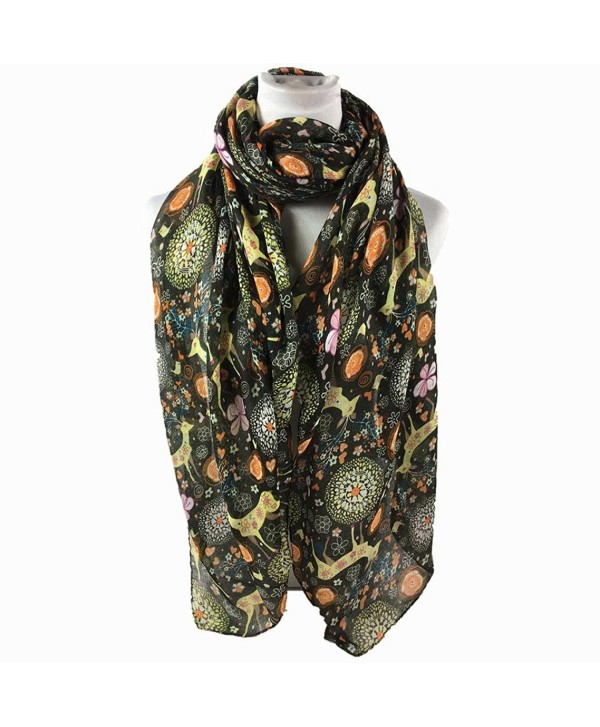 Clearance Xmas Gift! Women Beautiful Mixed Color Scarf - Army Green 1 ...