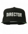 E4hats Director Embroidered Flat Bill