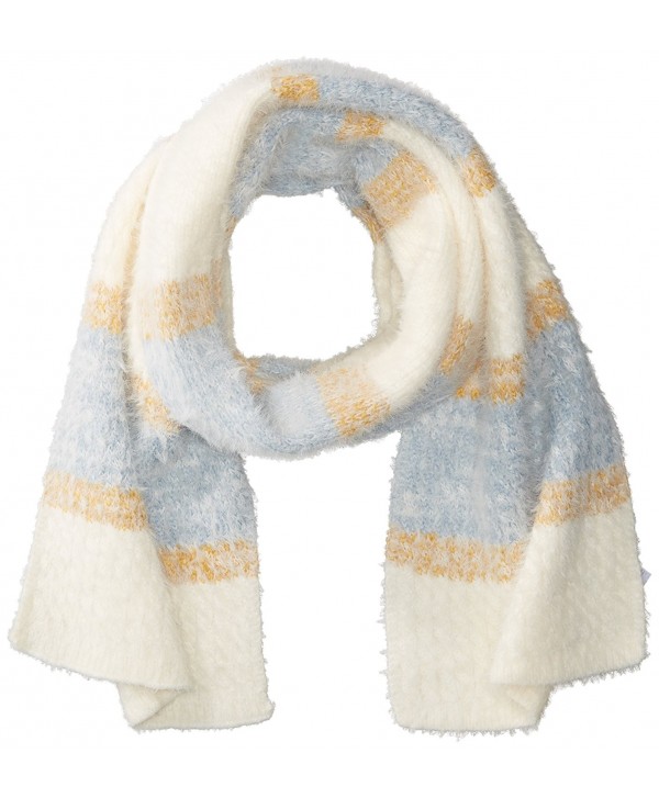 BCBGeneration Women's Easy Snug Cable Scarf - Dusty Blue - CQ183XNDLNT
