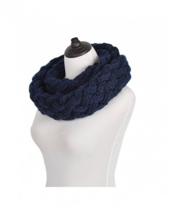 Premium Solid Winter Infinity Circle in Fashion Scarves