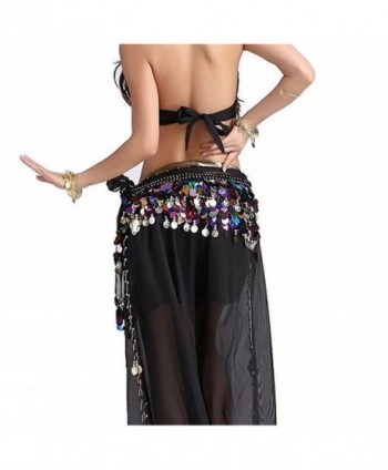 ZYZF Dancing Costume Sequin Waistband
