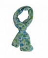 Floral Print Summer Scarf - Gray - CZ11JKIANLP