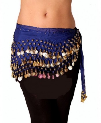 Royal blue Belly Dance Scarf