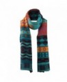 Women's Tribal Print Scarf - Blue - CV11GI74RHN