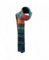 Womens Tribal Print Scarf Blue in Cold Weather Scarves & Wraps