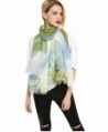 GERINLY Wrap Scarf Summer Womens Fashion Flowers Shawls For Travel - Green - C318C3UNH88