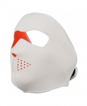Neoprene Full Face Mask - Orange White OSFM - CQ11ND5IS2N