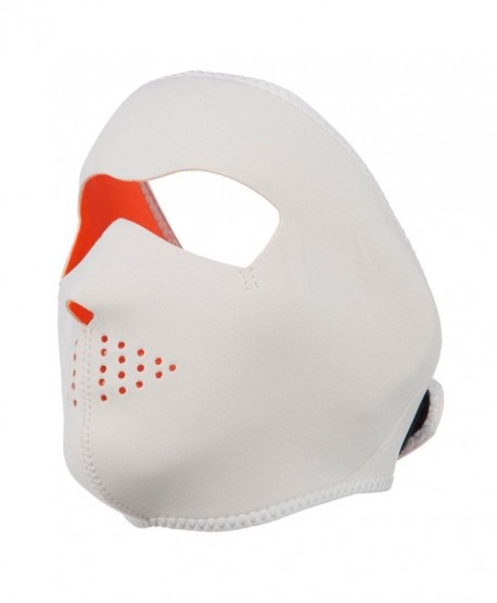 Neoprene Full Face Mask - Orange White OSFM - CQ11ND5IS2N