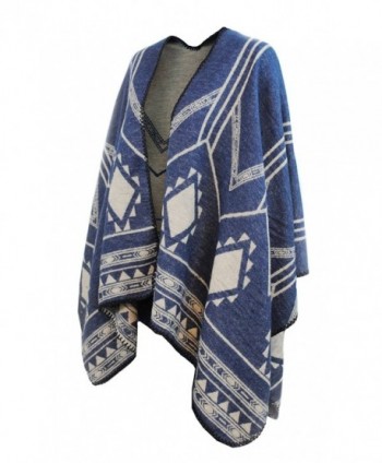 Poncho Winter Scarf Knitted Shawl