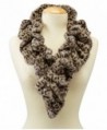 Womens Faux Fur Scarf Scrunchie