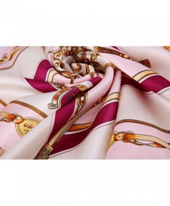 Ayli Womens Horseshoes Mulberry Scarf in Fashion Scarves