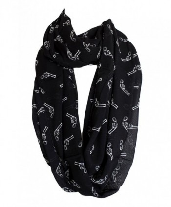 Etwoas Print Infinity Scarf Circle