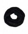 MATCH MUCH Infinity Scarf Chuncky Knitted Scarf Warm Thick Circle Loop - Black-style 1 - CA12NB7VALZ