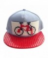 Mens Baseball Cap Hat Mens Grey Snapbacks Cool Fashion Baseball Caps For Men Building Block (grey) - CL17YE6D8YU