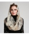 Extravagant Catholic Chapel Mantilla Champagne