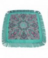 Dzhavael Couture Womans Russian Style Wool Large Babushka Shawl Wraps Scarves - Green - C6187EIC9L4