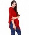 Simplicity Fashion Batwing Tassel Poncho