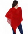 Simplicity Fashion Batwing Tassel Poncho in Fashion Scarves