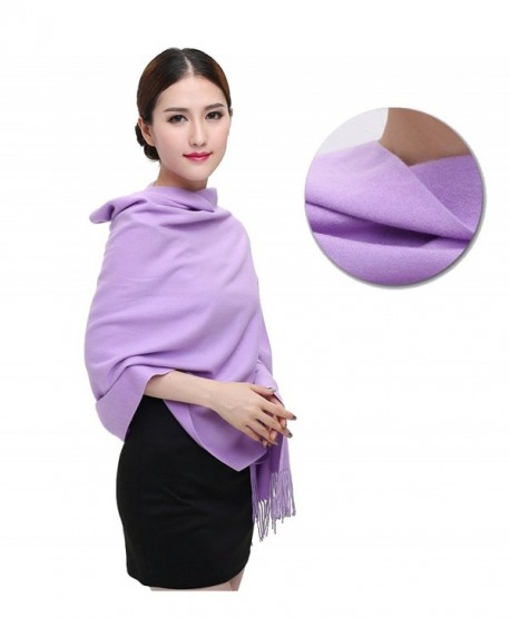 GG SELLING Cashmere Warm Scarf Shawl for Women and Men Super Soft 26x70 inches (8 colors) - Purple - CB187KDQRS5