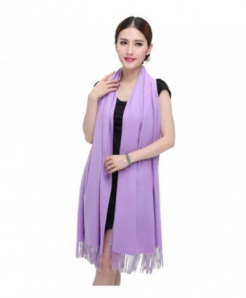 GG Cashmere Scarf Shawl Purple