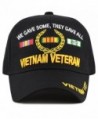 THE HAT DEPOT 1100 Official Licensed Vietnam Veteran 3D Baseball Cap - Black Vet - CQ186TK4GZM