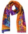 Laurel Burch Scarves- Feline Tribe - C611H16FC79