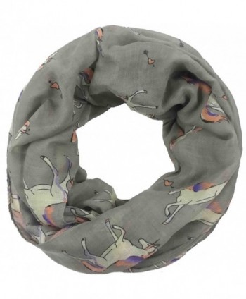 Lina Lily Unicorn Infinity Lightweight in Fashion Scarves