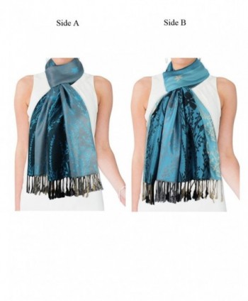 Dahlia Womens Rayon Scarf Shawl in Wraps & Pashminas