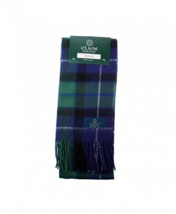 Clans Of Scotland Pure New Wool Scottish Tartan Scarf Freedom (One Size) - CC123H4DQCL