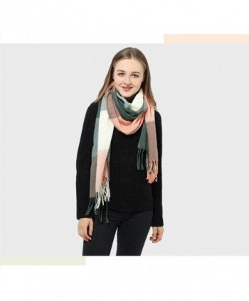 Plaid Scarf Womens Winter Pashmina